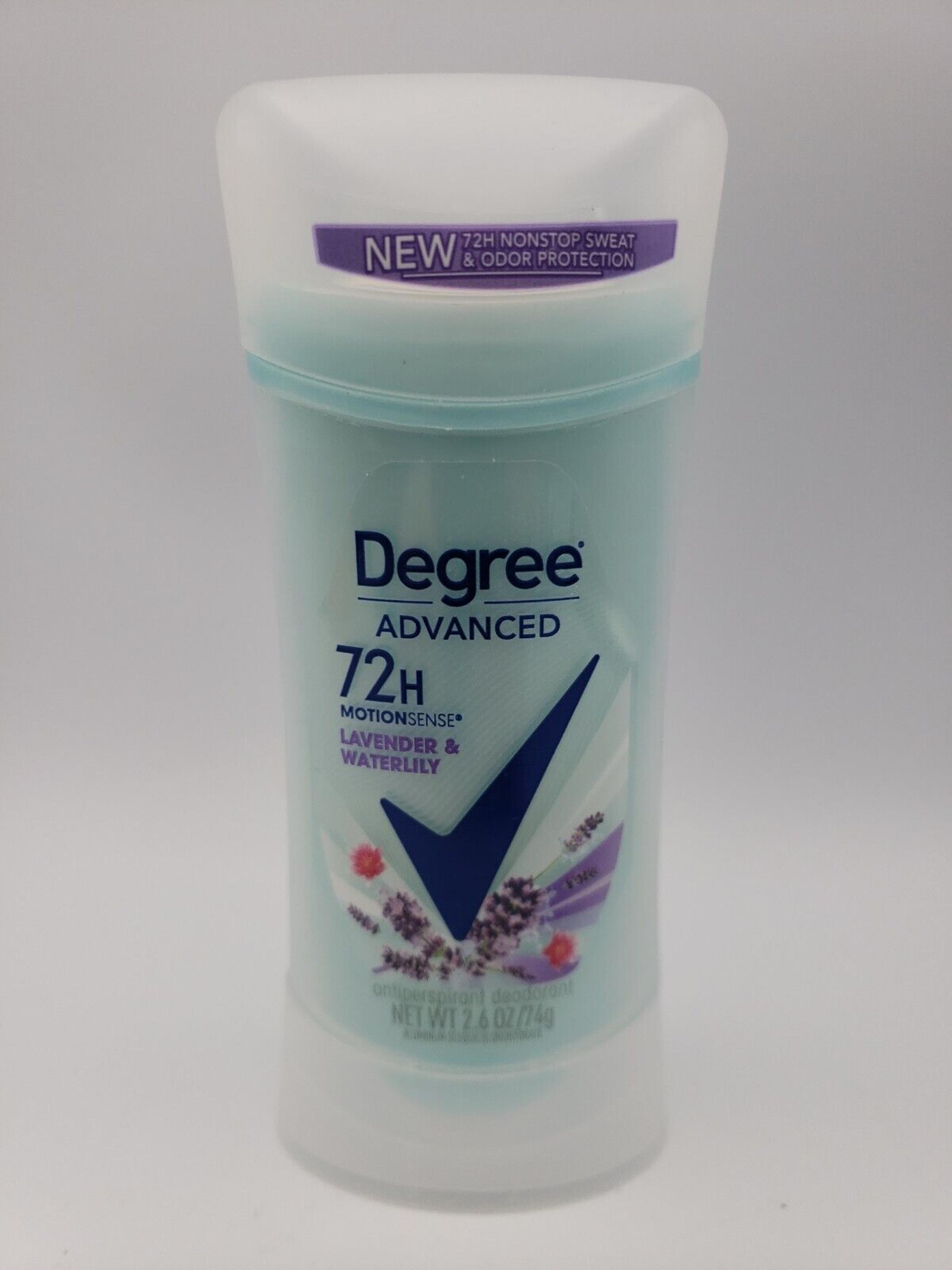 Degree Advanced Antiperspirant Deodorant Lavender & Waterlily 2.6 oz