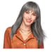 Raquel Welch Beautiful Illusion Top-Of-The-Head Bangs Hair Piece Wig by Hairuwea