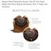 Raquel Welch Beautiful Illusion Top-Of-The-Head Bangs Hair Piece Wig by Hairuwea