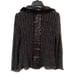 Love Token Fur Trimmed Wool Blend Embell
