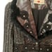 Love Token Fur Trimmed Wool Blend Embell