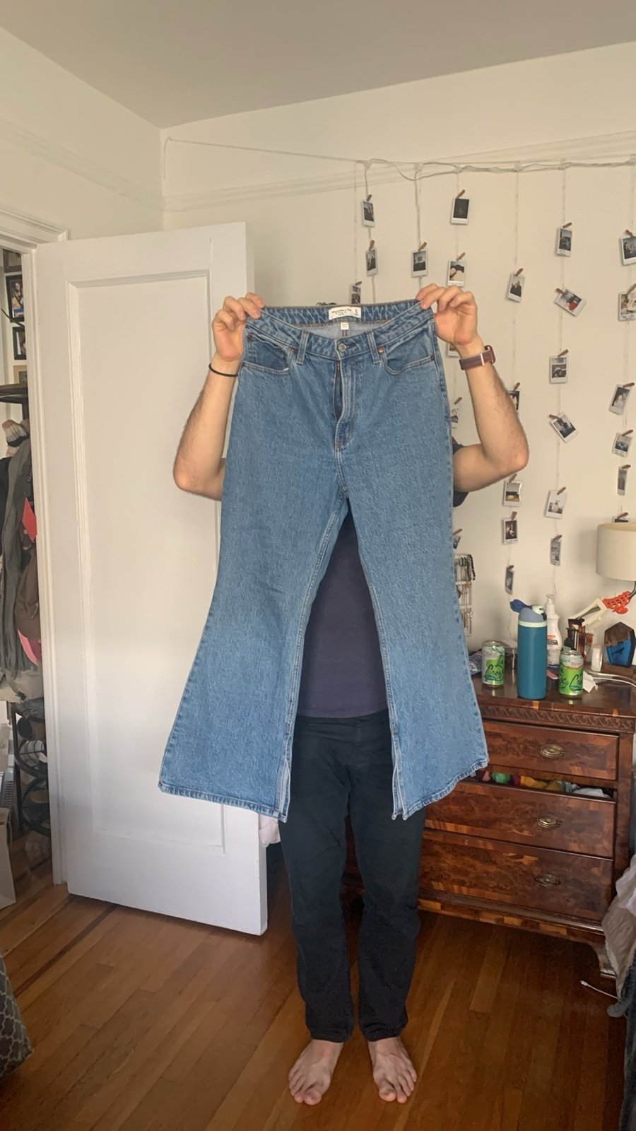 Abercrombie and fitch vintage flare high rise jeans