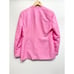 Lafayette 148 New York Linen Silk Blazer Size 8 Pink V Neck Slim Silhouette NEW