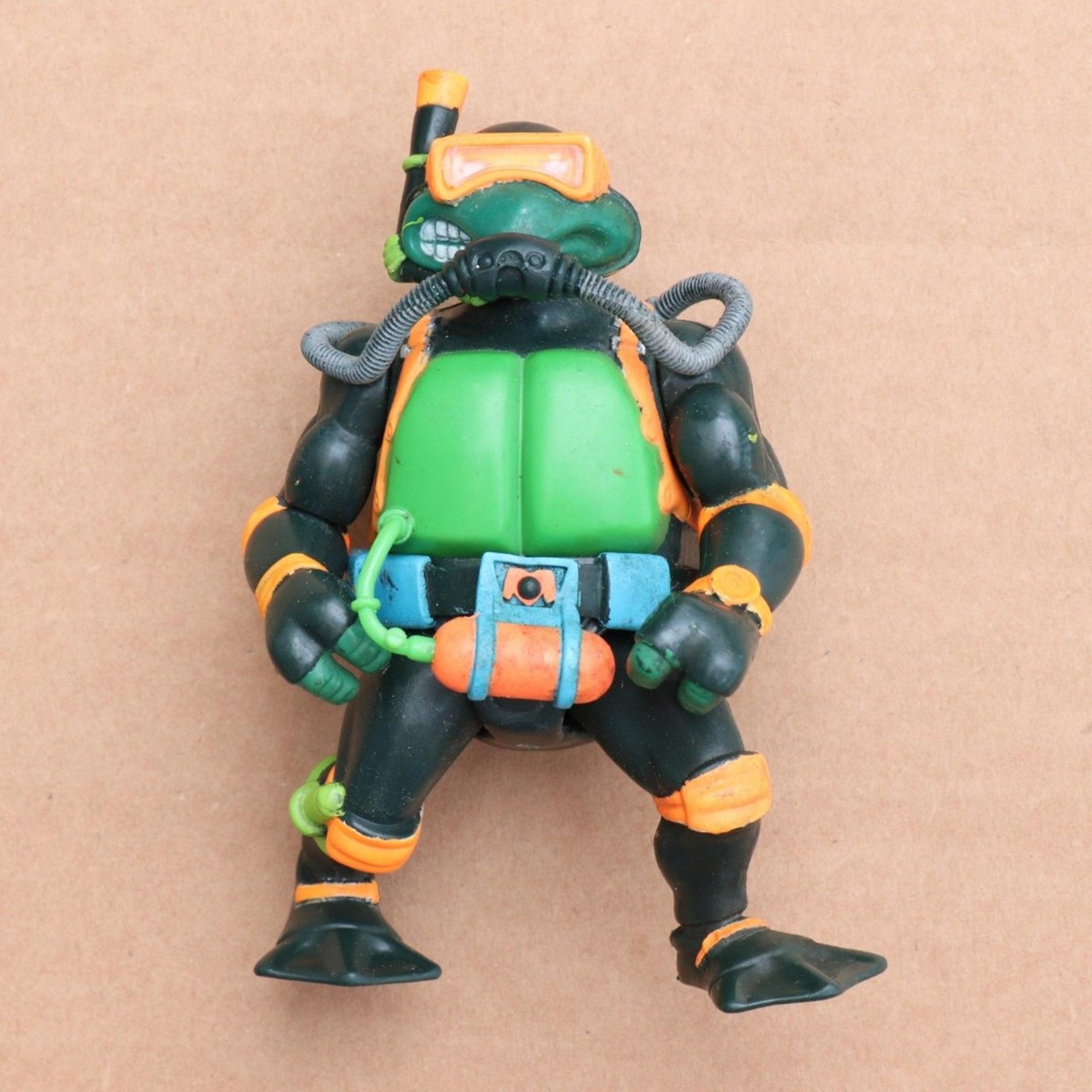 1992 Playmates TMNT Navy Seal Mike Action Figure