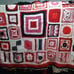 Vintage Hand Made Geometric Granny Squares Crochet Afghan Blanket Home Decor