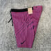 Nike ADV Aeoroswift 1/2 Length Running Tights Shorts Size Medium Men Pink Purple