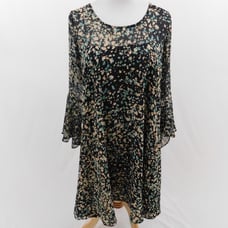 Anthropologie Paper Crown Droplets Dress