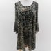 Anthropologie Paper Crown Droplets Dress