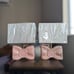 Pink Bow Table Lamps set of 2 Cute & Stylish Decor