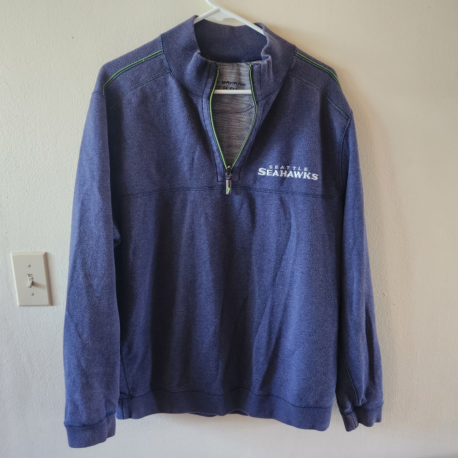Tommy Bahama Reversible Seahawks Men's Pullover No size see measurement's