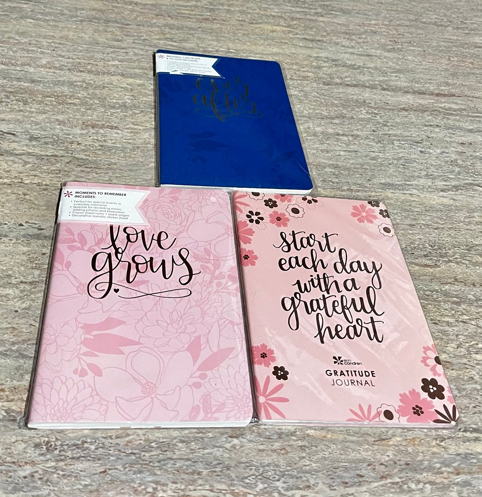 New 3-pack of Erin Condren 80 page petite planner journals