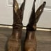 Women's 9 M Double-H Brown Safety Composite Toe Western Work Boots