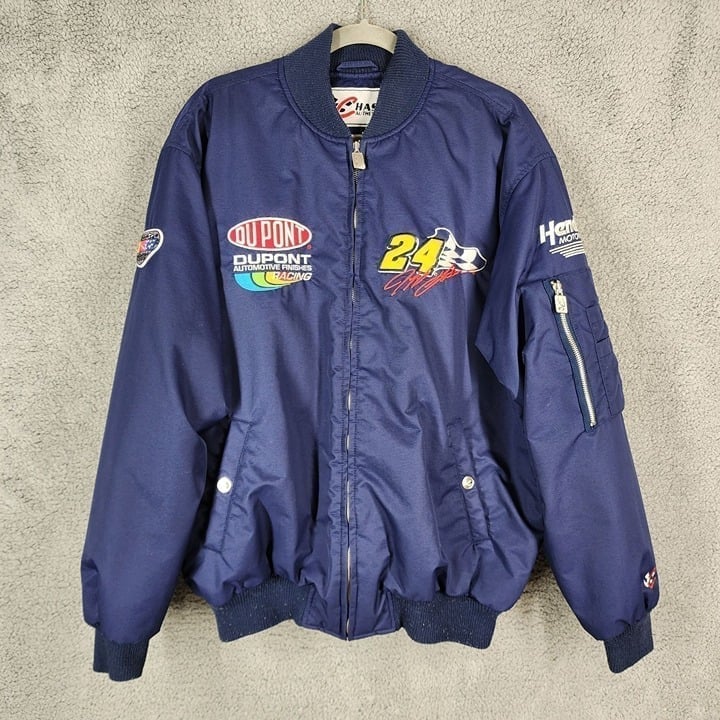VTG Chase Authentic Jeff Gordon Hendrick Motorsports DuPont Large Blue Jacket
