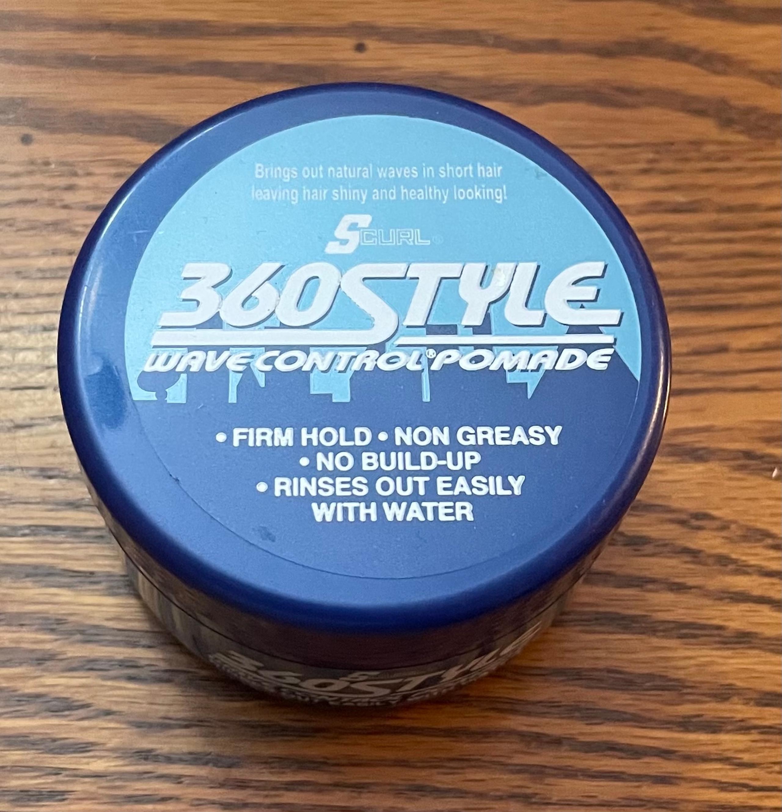 Luster's S-Curl 360 Style, Wave Control Pomade 3.5 oz