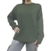 Earth Yoga Tunic Sweatshirt Oversized Activewear Sustainable Green Womens XL NWT
