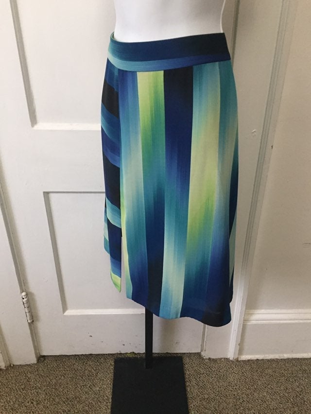Trina Turk Green Ombré Skirt