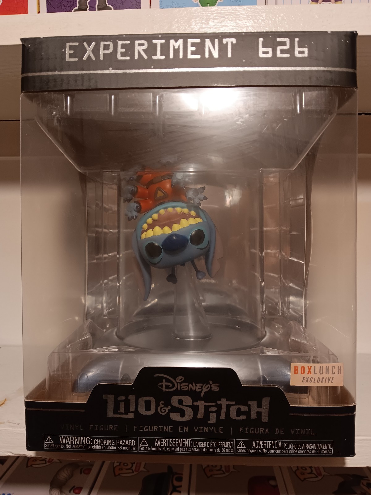 Funko Pop Disney Box lunch exclusive Experiment 626 lilo and stitch Mint