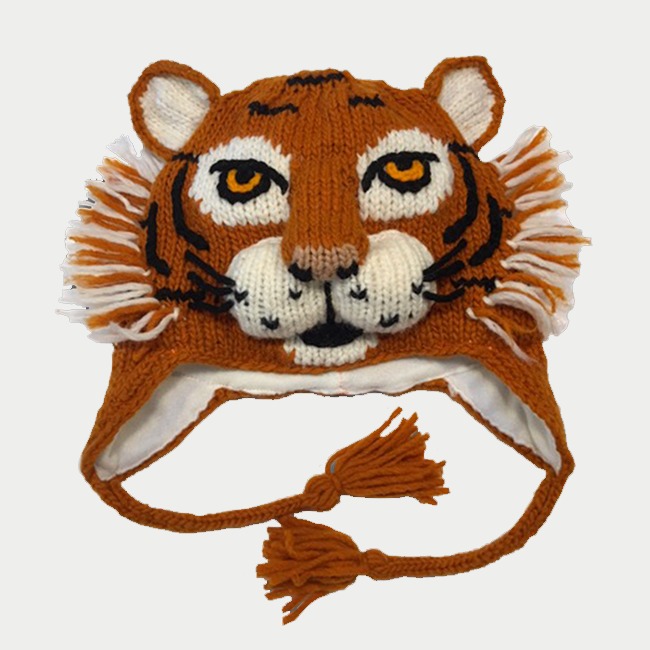 Tiger Knit Hat