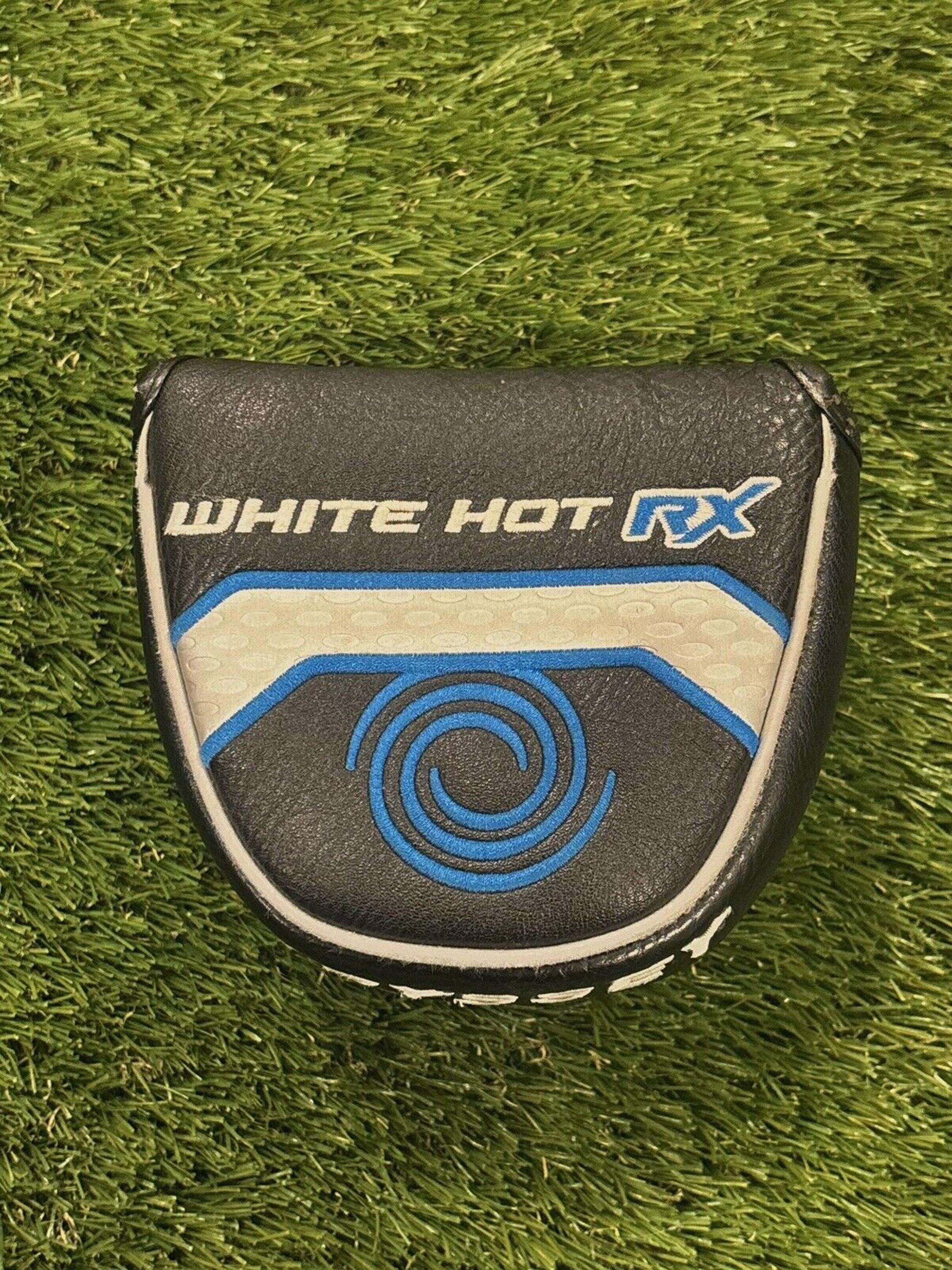 Odyssey Golf White Hot RX Mallet Putter Head Cover - BLUE/Black/Whi te