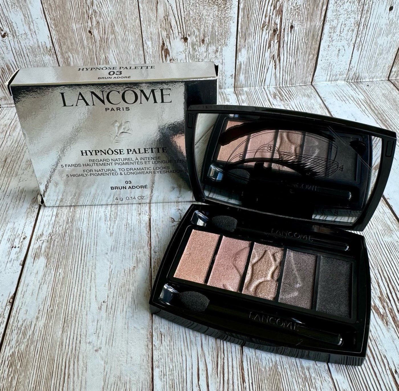 Lancome BRUN ADORE 03 Hypnose Eye Shadow Palette Longwear Eyeshadow RARE
