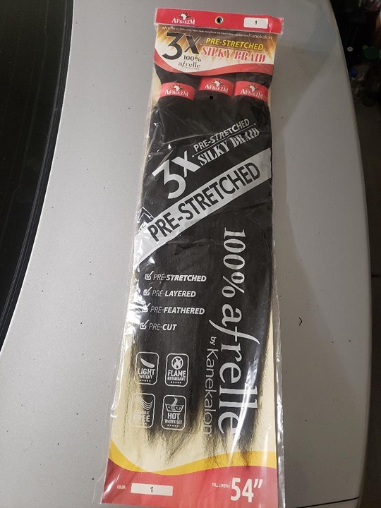Afreezm 3 package silk pre-stretch pre-layered human hair bundles