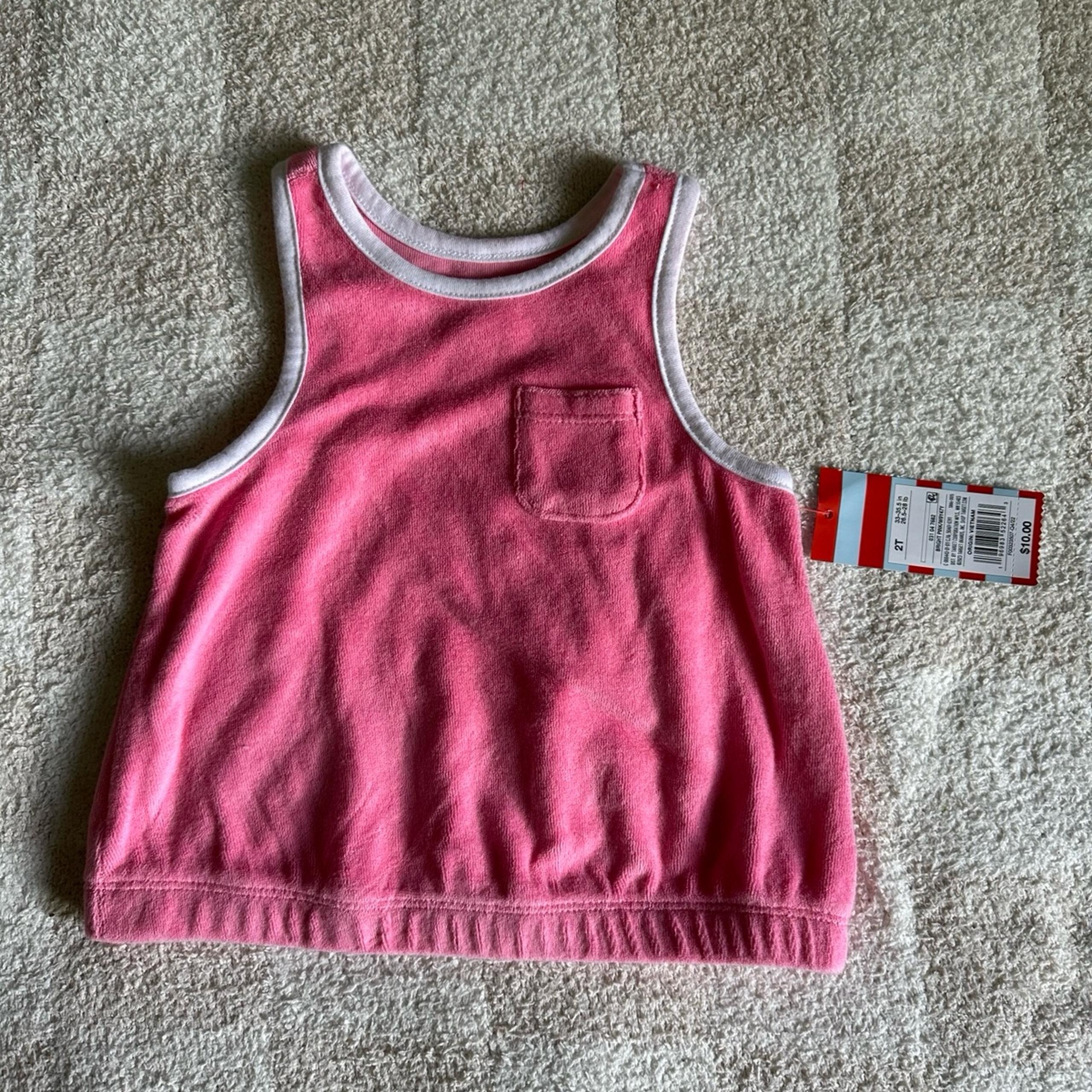Cat and jack toddler terry tank