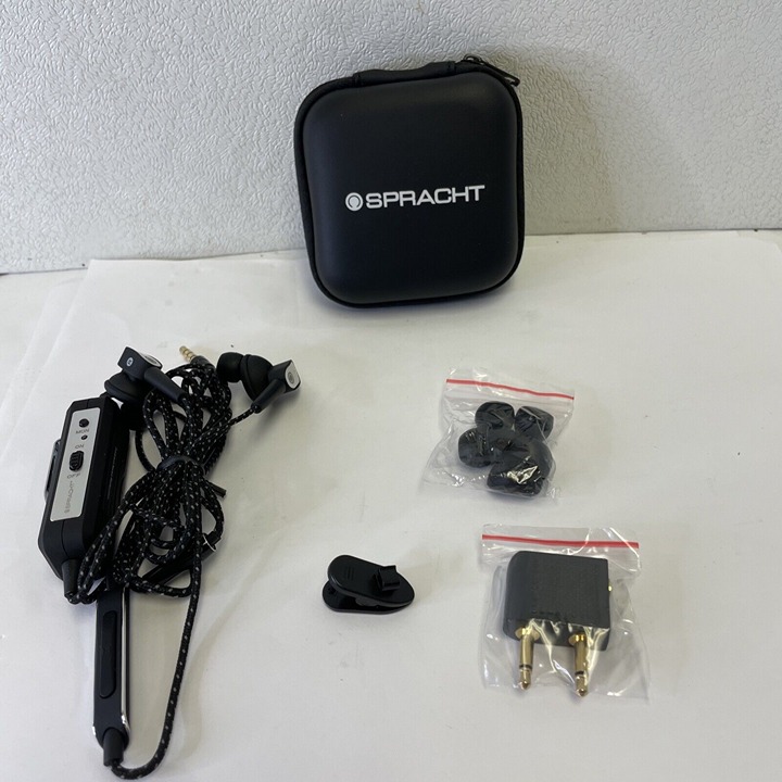 Spracht Konf-X Buds Noise Canceling In-Ear Headset Headphones With Microphone