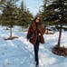 MANGO NWT Sz XS TEDDY Faux Fur Brown Coat Jacket Blogger's FAV. NEW