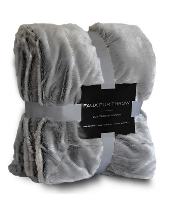 Alpine Fleece Throw Blanket NEW Cozy Blanket, Mother's Day Gift Idea, 50Wx60L