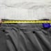 New men's L Mizuno baseball premier pro pants with hemmed open bottom in gray