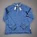Todd Snyder Medium Indigo Rugby Polo Shirt size XS Blue Long Sleeve NWT 158