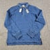 Todd Snyder Medium Indigo Rugby Polo Shirt size XS Blue Long Sleeve NWT 158