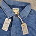Todd Snyder Medium Indigo Rugby Polo Shirt size XS Blue Long Sleeve NWT 158