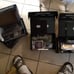 3 Mestery tackle boxs an 1 lucky tackle box