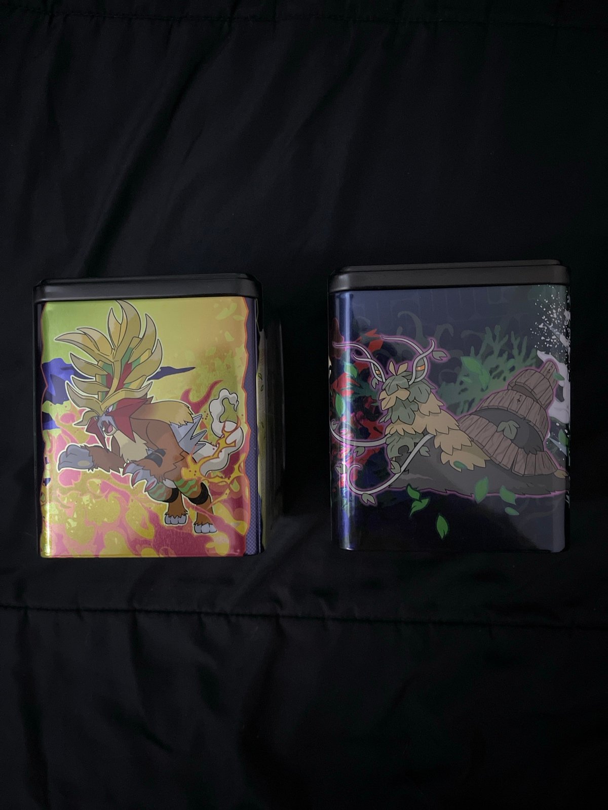 2 Pokemon Stackable Tins