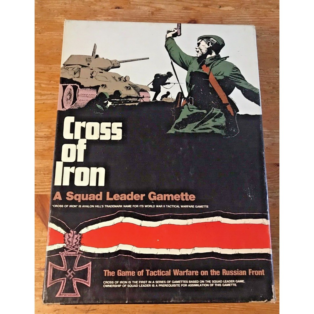 Avalon Hill Squad Leader Cross of Iron Expansion Board Game Gamette