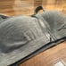 Victoria’s Secret Knockout Sports Bra, Gray, Zip-Front, 36C