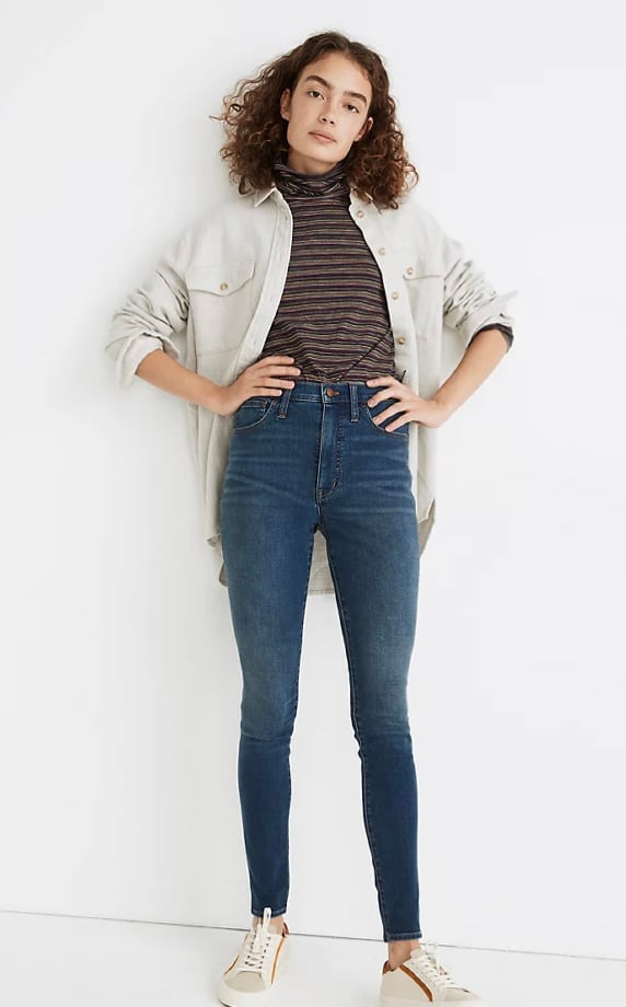 Madewell High-Rise Roadtripper Supersoft Jeans in Playford Wash women’s size 25