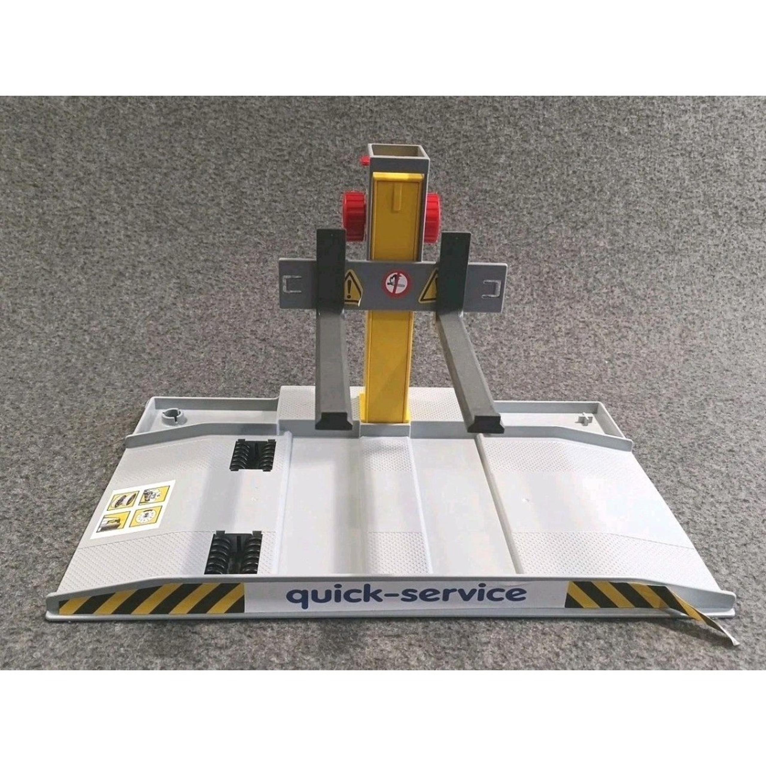 PLAYMOBIL 3615 Quick Service Garage Technical Control Workshop Bridge 1994