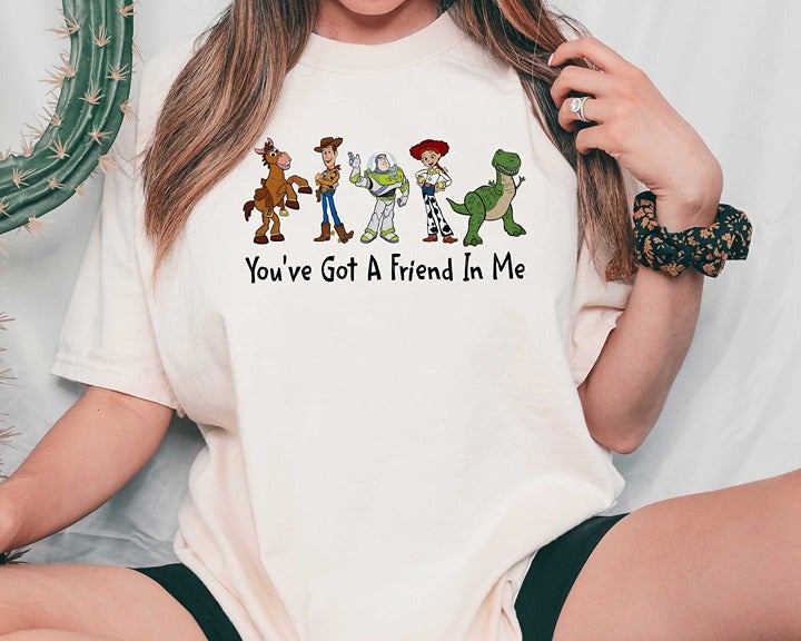 Disney Inspired Comfort Colorsr Tee Toy Story Youve Got A Friend In Me Tee The I