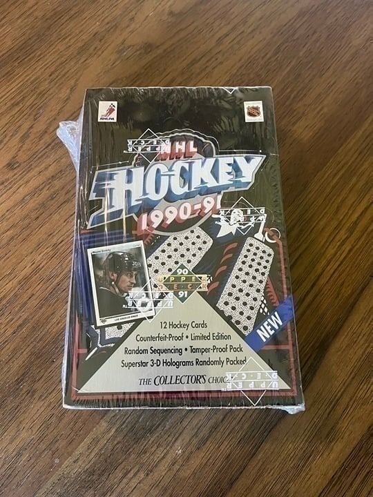 Upper Deck Factory Sealed 1990-91 Hobby Box