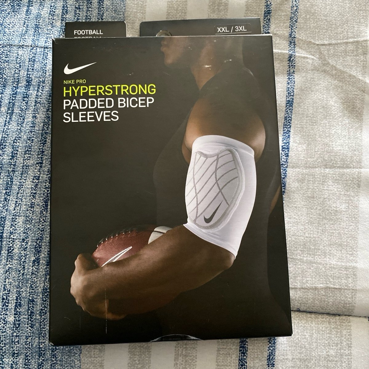 Nike Pro Football Hyperstrong Padded Bicep Sleeves Men's Size XXL/3XL