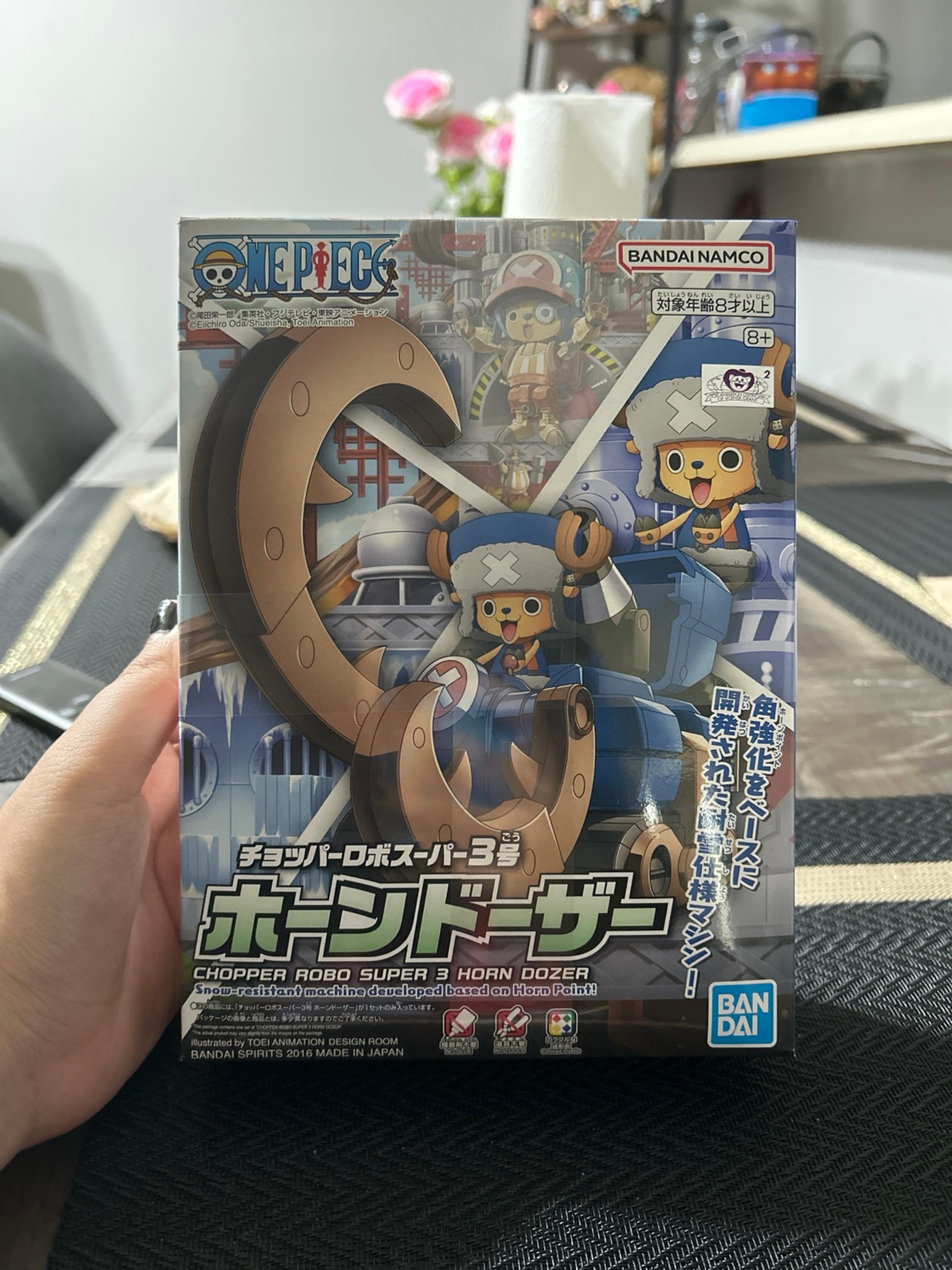 One Piece Chopper Robo Super 3 Horn Dozer Model Kit