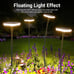 Solar Lights Outdoor Garden 4 Pack Solar Pathway Light 31 Tall