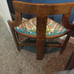 Set of 2 antique corner chairs.
