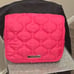 Tartan & Twine Hot Pink Puffer Hanging Cosmetic Organizer