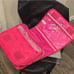 Tartan & Twine Hot Pink Puffer Hanging Cosmetic Organizer