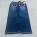 Y2K baggy Southpole style ablanche jeans