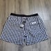 Vacay Swimwear Men's Shorts Size L 34 Riviera Black Gingham Check Mesh Lined