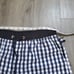 Vacay Swimwear Men's Shorts Size L 34 Riviera Black Gingham Check Mesh Lined